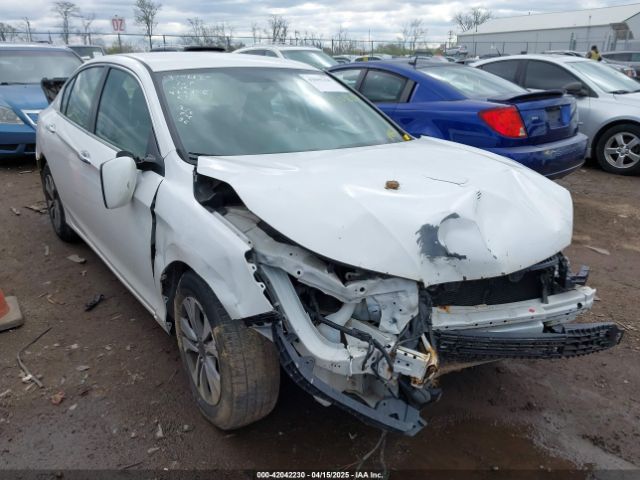 Auction sale of the 2014 Honda Accord Lx, vin: 1HGCR2F38EA041205, lot number: 42042230