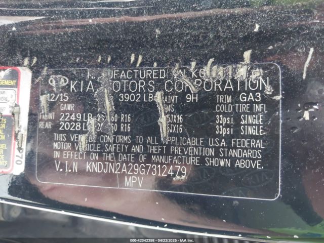 KNDJN2A29G7312479 KIA Soul