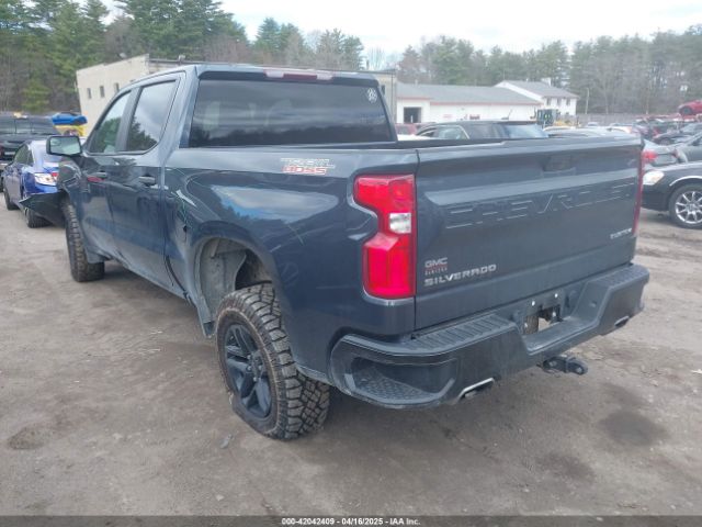 1GCPYCEF5MZ205577 Chevrolet Silverado 1500 4wd  Short Bed Custom Trail Boss