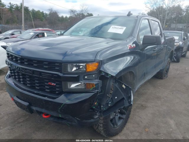 1GCPYCEF5MZ205577 Chevrolet Silverado 1500 4wd  Short Bed Custom Trail Boss