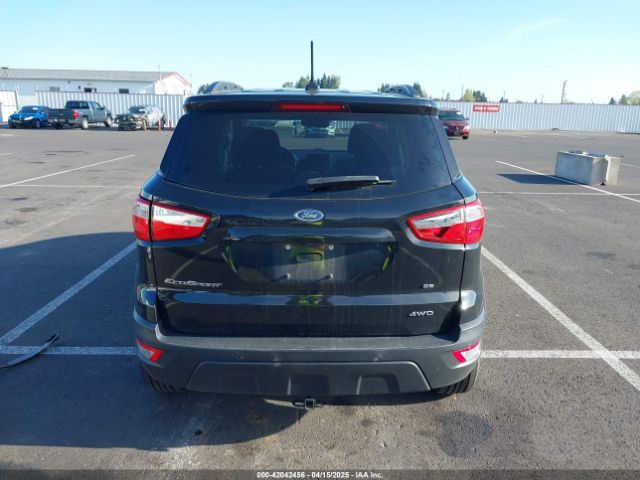 MAJ6P1UL2JC218107 Ford Ecosport Se