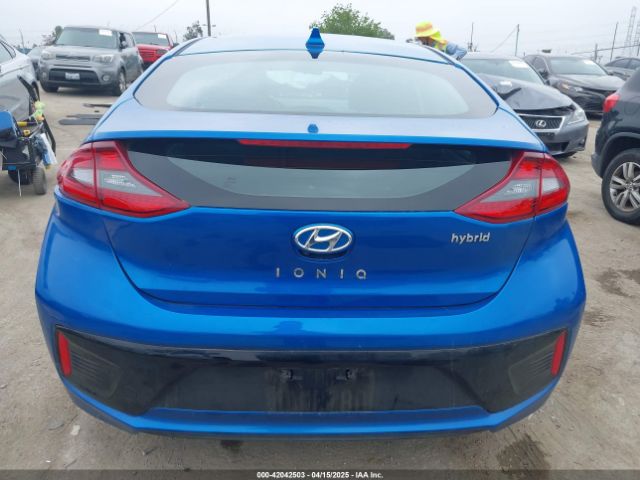 KMHC75LC6JU083239 Hyundai Ioniq Hybrid Sel