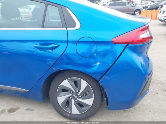 KMHC75LC6JU083239 Hyundai Ioniq Hybrid Sel