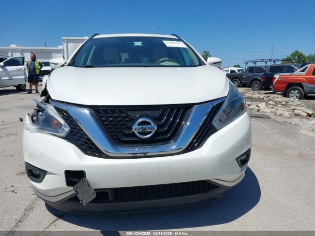 5N1AZ2MG8JN186092 Nissan MURANO SV