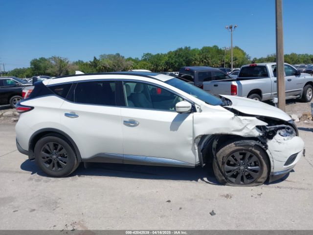 5N1AZ2MG8JN186092 Nissan MURANO SV