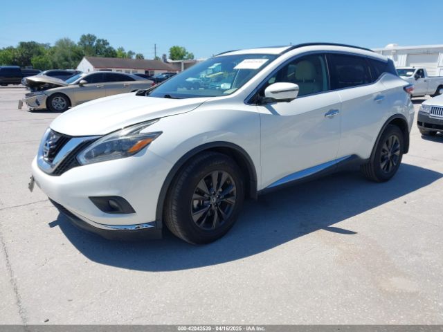 5N1AZ2MG8JN186092 Nissan MURANO SV