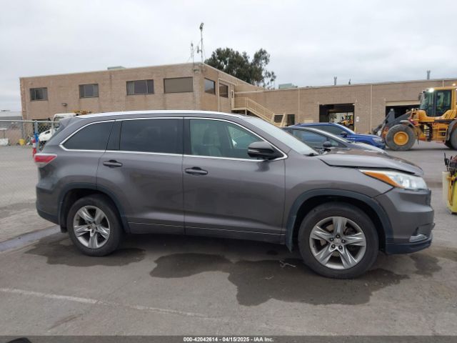 5TDDKRFH8FS125346 Toyota Highlander Limited V6