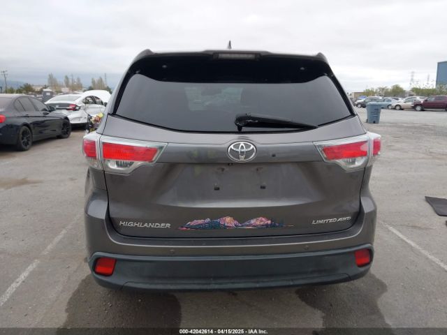 5TDDKRFH8FS125346 Toyota Highlander Limited V6