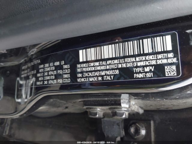 ZACNJDAB1MPN08338 Jeep Renegade Jeepster 4x4