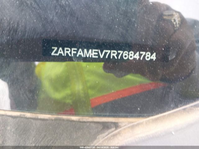 ZARFAMEV7R7684784 Alfa Romeo Giulia Quadrifoglio Rwd