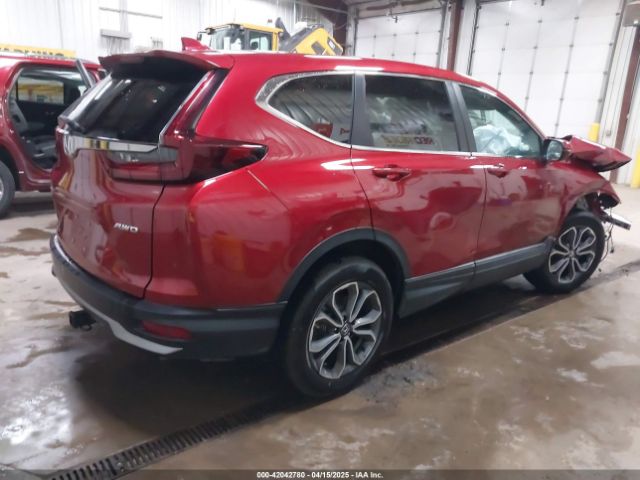 2HKRW2H8XNH619209 Honda Cr-v Awd Ex-l
