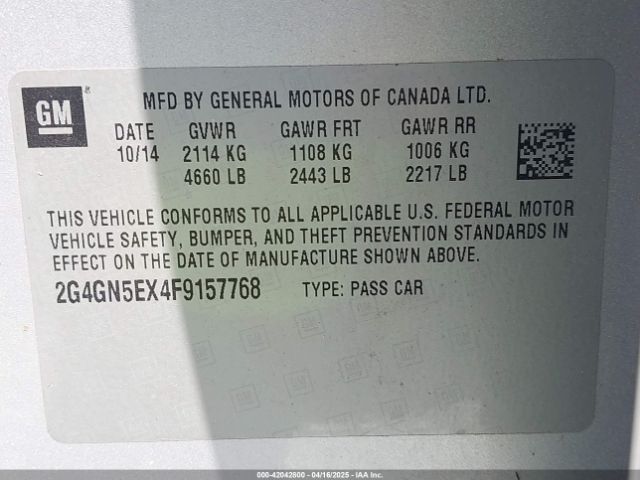 2G4GN5EX4F9157768 Buick Regal Turbo/e-assist Premium I