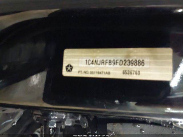 1C4NJRFB9FD239886 Jeep Patriot Latitude
