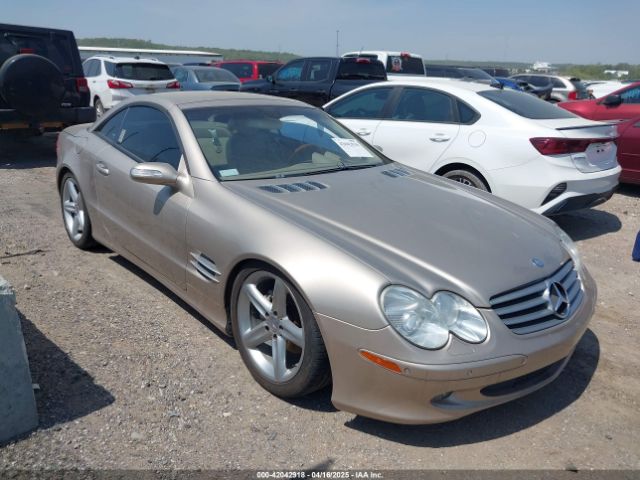 2004 MERCEDES-BENZ SL 500 WDBSK75F34F071610