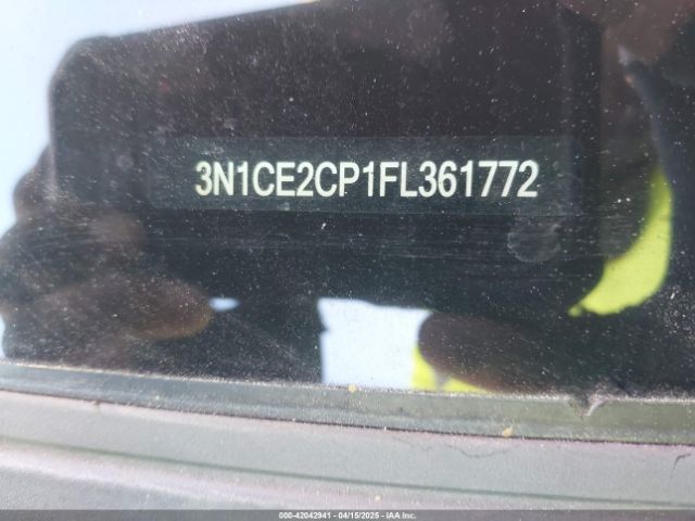 3N1CE2CP1FL361772 Nissan Versa Note S Plus