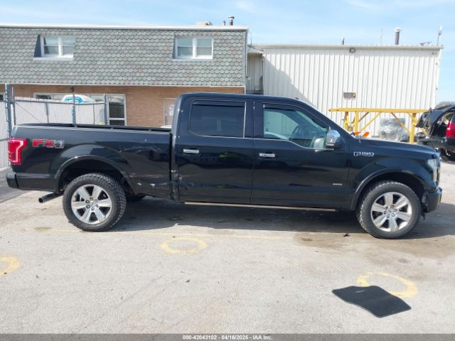 1FTFW1EG9GFA98490 Ford F-150 Platinum