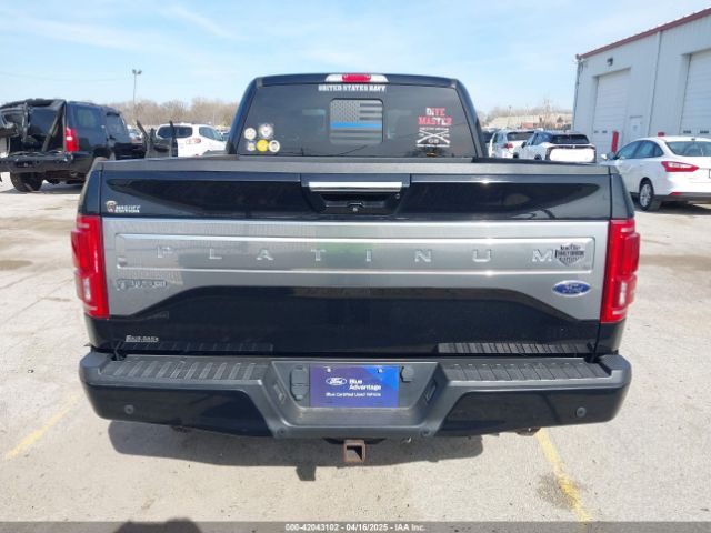 1FTFW1EG9GFA98490 Ford F-150 Platinum