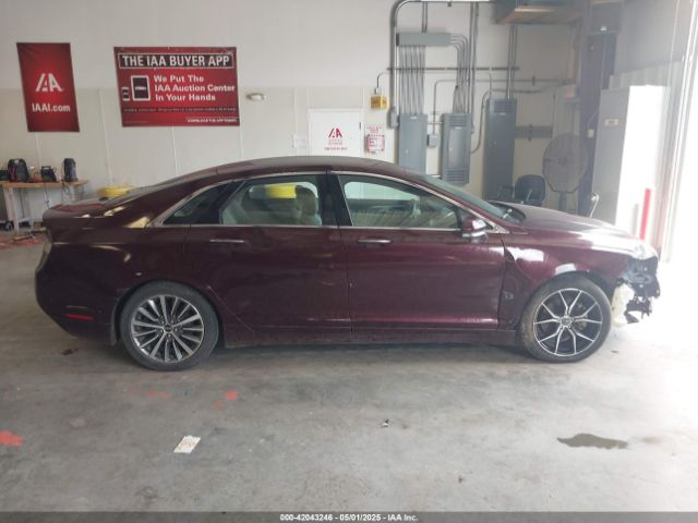 3LN6L5A94JR623078 Lincoln Mkz Premiere