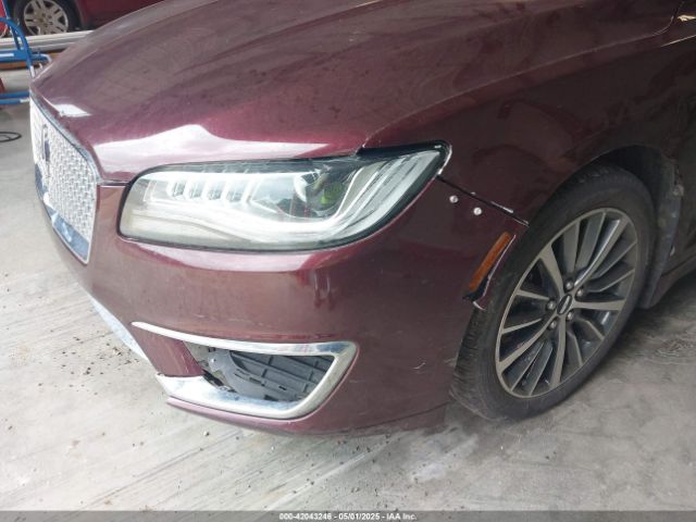 3LN6L5A94JR623078 Lincoln Mkz Premiere