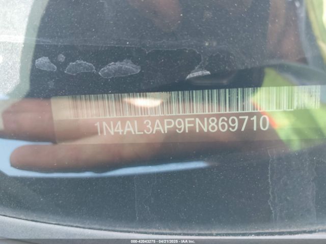 1N4AL3AP9FN869710 Nissan Altima 2.5 S