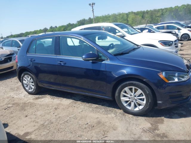 3VW217AUXGM039974 Volkswagen Golf Tsi S 4-door