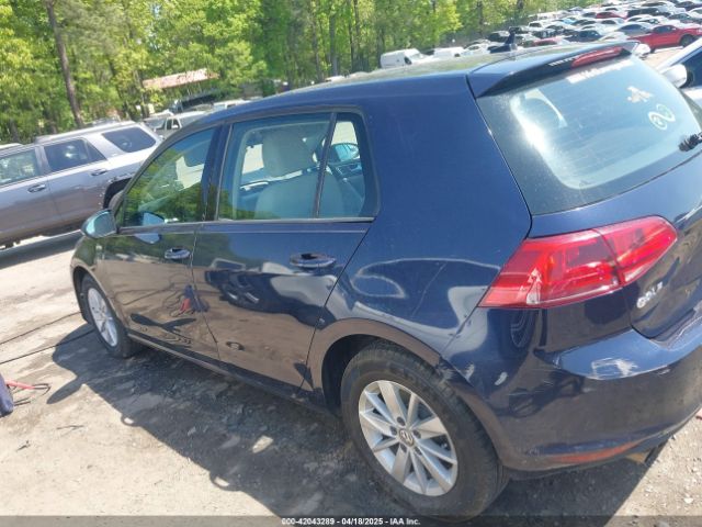 3VW217AUXGM039974 Volkswagen Golf Tsi S 4-door