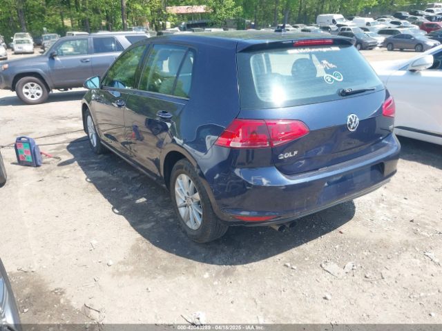 3VW217AUXGM039974 Volkswagen Golf Tsi S 4-door