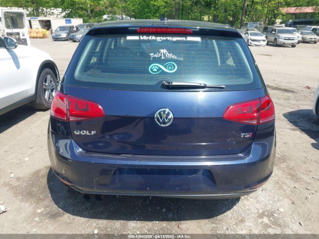 3VW217AUXGM039974 Volkswagen Golf Tsi S 4-door