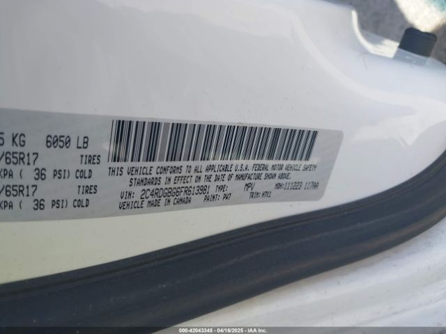 2C4RDGBG6FR613981 Dodge Grand Caravan Se