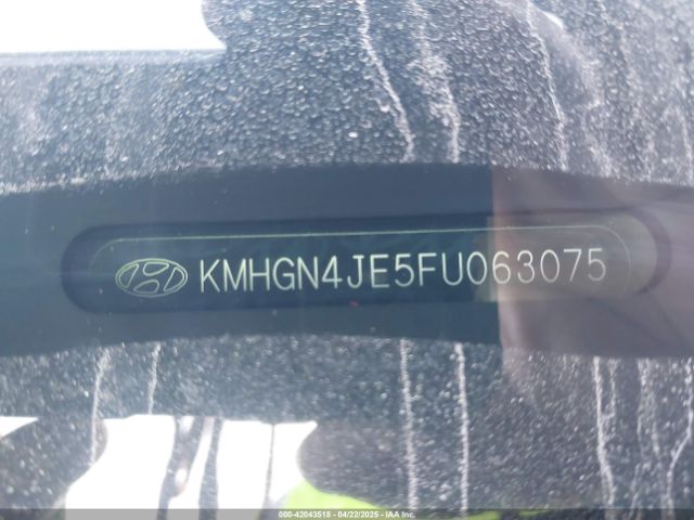 KMHGN4JE5FU063075 Hyundai Genesis 3.8