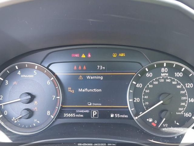 3PCAJ5BBXPF107517 Infiniti Qx50 Luxe Awd
