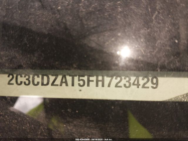 2C3CDZAT5FH723429 Dodge Challenger R/t