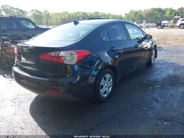 KNAFK4A65G5593511 KIA FORTE LX