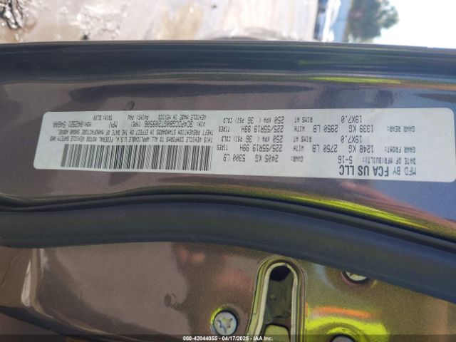 3C4PDCGB0GT209506 Dodge Journey Crossroad Plus