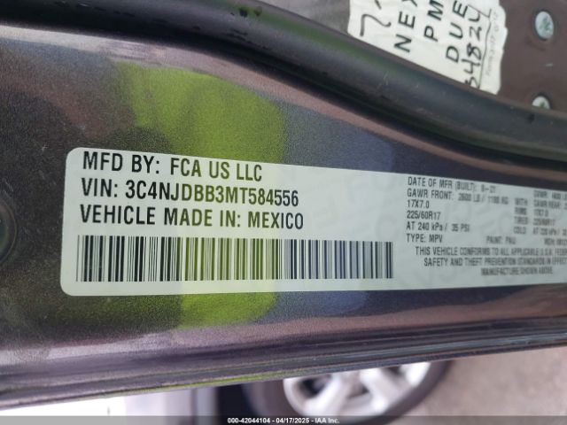 2021 JEEP COMPASS 3C4NJDBB3MT584556 Photo 8