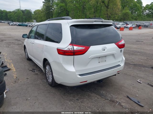 5TDYK3DC1GS723205 Toyota Sienna Xle Premium 8 Passenger