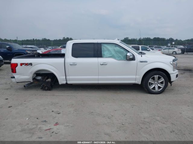 1FTEW1E51JFB55668 Ford F-150 Platinum