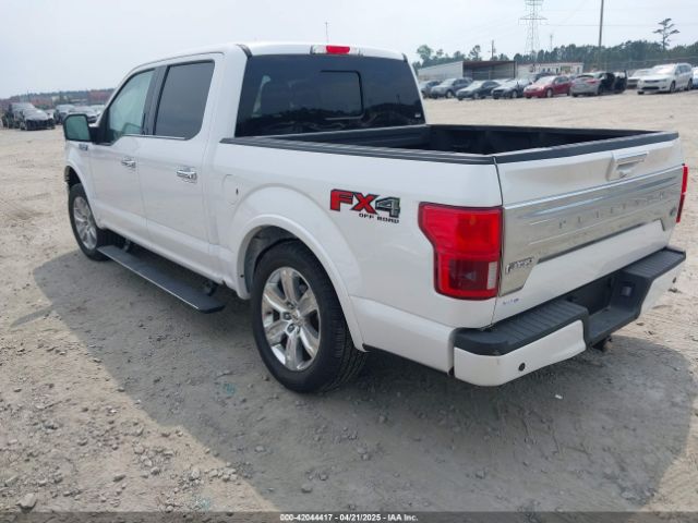 1FTEW1E51JFB55668 Ford F-150 Platinum