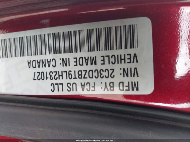 2C3CDZBT9LH231027 Dodge Challenger R/t