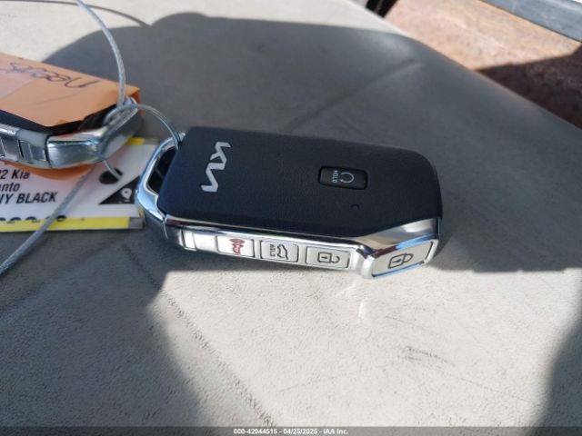 5XYRK4LFXNG139319 KIA Sorento Sx Prestige