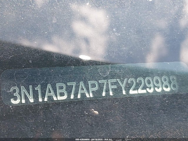 3N1AB7AP7FY229988 Nissan SENTRA SV