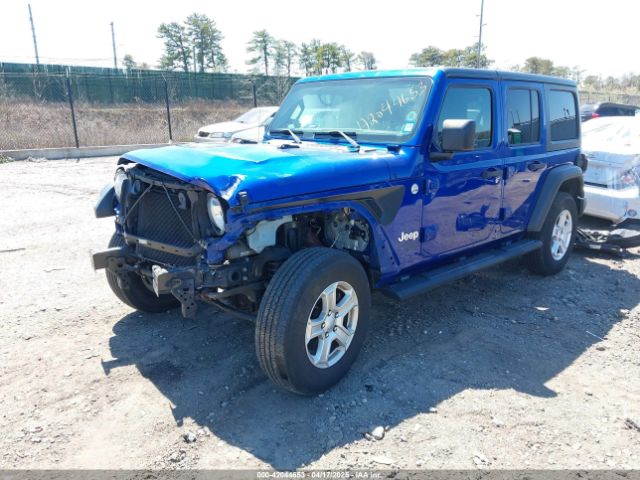 1C4HJXDG6KW639189 Jeep Wrangler Unlimited Sport S 4x4