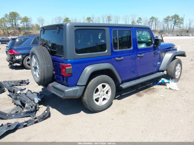 1C4HJXDG6KW639189 Jeep Wrangler Unlimited Sport S 4x4