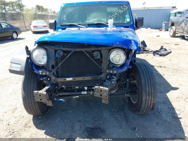 1C4HJXDG6KW639189 Jeep Wrangler Unlimited Sport S 4x4