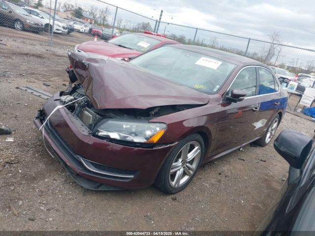 1VWBN7A37EC083330 Volkswagen Passat 2.0l Tdi Se