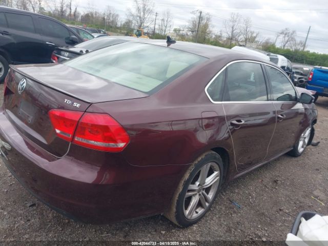 1VWBN7A37EC083330 Volkswagen Passat 2.0l Tdi Se