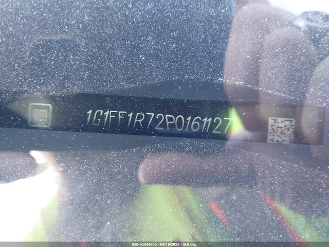 1G1FF1R72P0161127 Chevrolet Camaro Rwd  Lt1