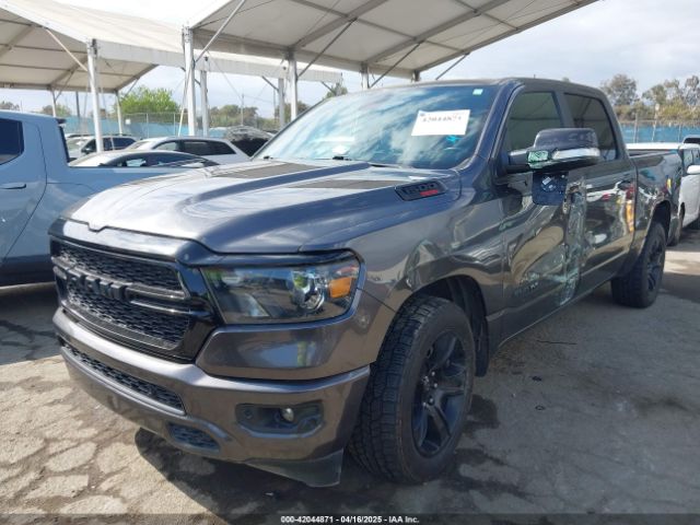 1C6SRFFM3MN733915 RAM 1500 Big Horn  4x4 5'7 Box