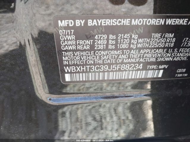 WBXHT3C39J5F88234 BMW X1 Xdrive28i