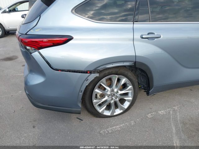 5TDYARAH3PS019125 Toyota Highlander Hybrid Limited